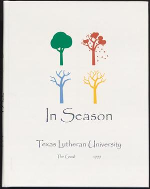 Primary view of object titled 'The Growl, Yearbook of Texas Lutheran University: 1999'.