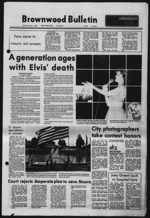 Primary view of object titled 'Brownwood Bulletin (Brownwood, Tex.), Vol. 77, No. 263, Ed. 1 Wednesday, August 17, 1977'.