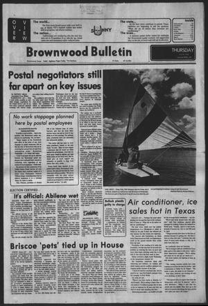 Primary view of object titled 'Brownwood Bulletin (Brownwood, Tex.), Vol. 78, No. 239, Ed. 1 Thursday, July 20, 1978'.
