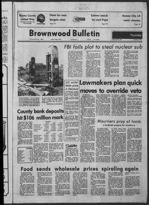 Primary view of object titled 'Brownwood Bulletin (Brownwood, Tex.), Vol. 78, No. 305, Ed. 1 Thursday, October 5, 1978'.
