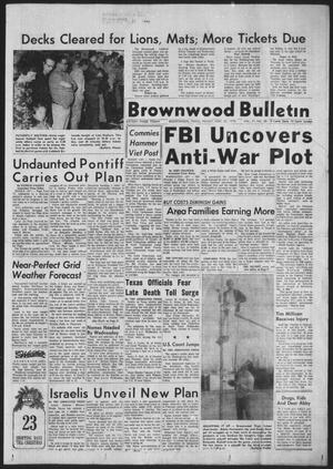 Primary view of object titled 'Brownwood Bulletin (Brownwood, Tex.), Vol. 71, No. 38, Ed. 1 Friday, November 27, 1970'.