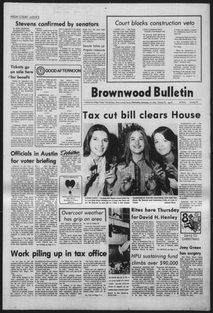 Primary view of object titled 'Brownwood Bulletin (Brownwood, Tex.), Vol. 76, No. 55, Ed. 1 Wednesday, December 17, 1975'.
