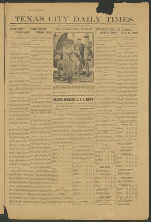 Primary view of object titled 'Texas City Daily Times (Texas City, Tex.), Vol. 1, No. 121, Ed. 1 Saturday, June 21, 1913'.