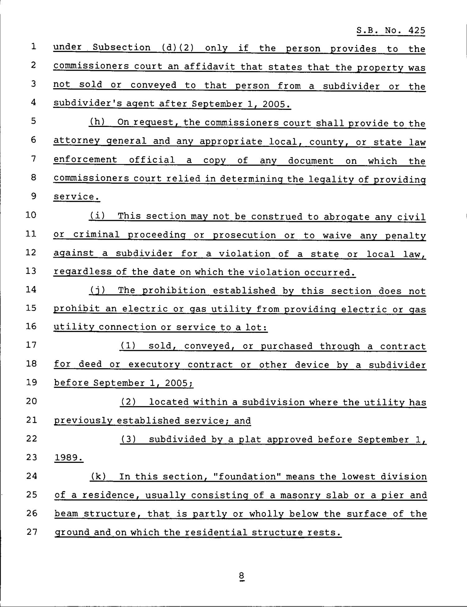79th Texas Legislature, Regular Session, Senate Bill 425, Chapter 708
                                                
                                                    [Sequence #]: 8 of 15
                                                