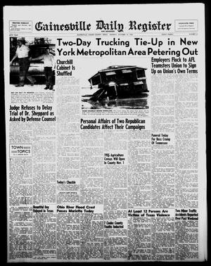 Primary view of Gainesville Daily Register and Messenger (Gainesville, Tex.), Vol. 65, No. 43, Ed. 1 Monday, October 18, 1954