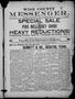 Newspaper: Wise County Messenger. (Decatur, Tex.), No. 319, Ed. 1 Saturday, Apri…