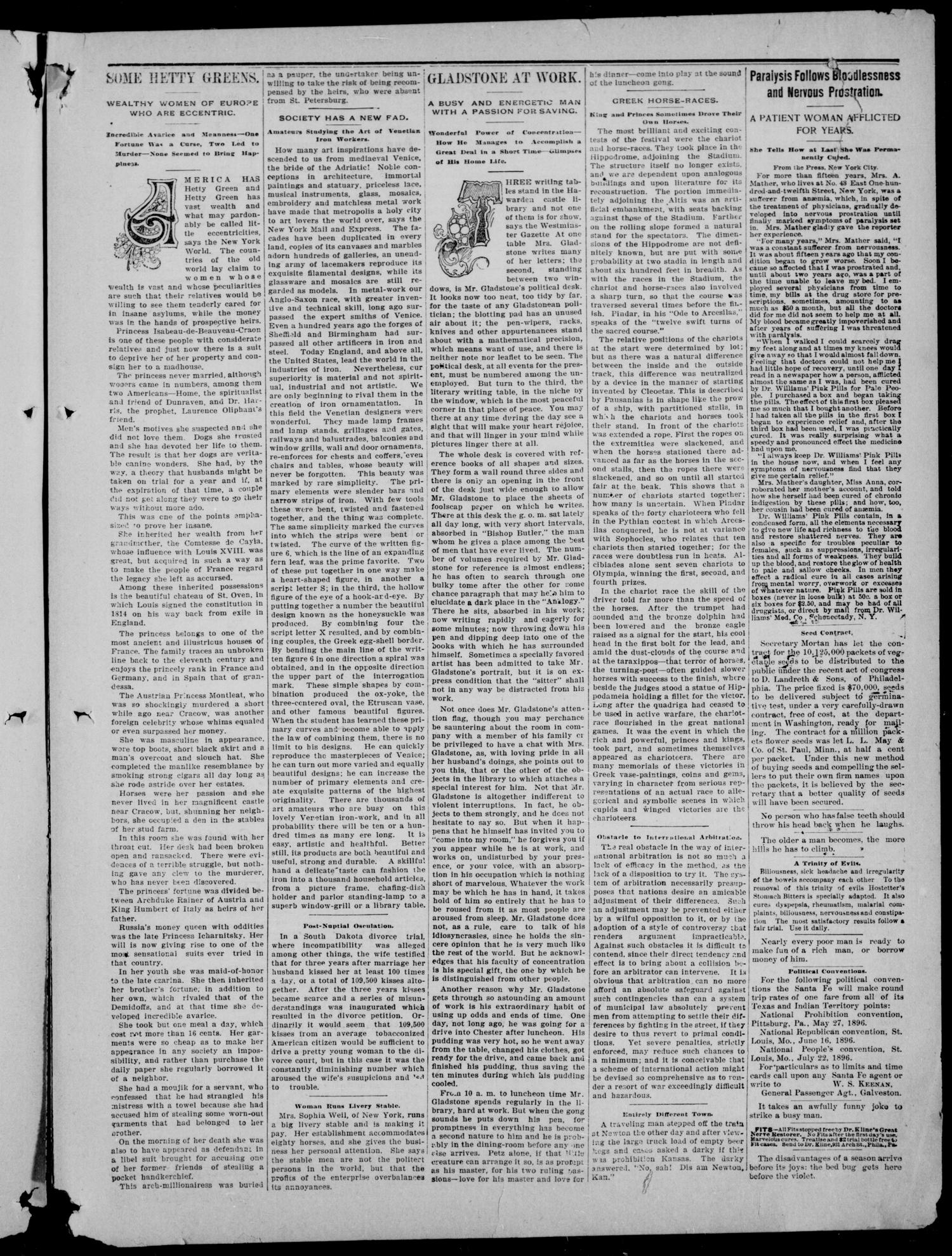 Wise County Messenger. (Decatur, Tex.), Vol. 17, No. 787, Ed. 1 Friday, May 8, 1896
                                                
                                                    [Sequence #]: 3 of 8
                                                