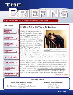 The Briefing, March 2018