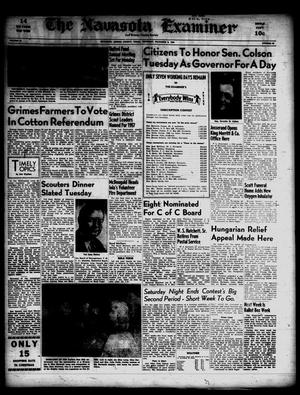 The Navasota Examiner and Grimes County Review (Navasota, Tex.), Vol. 62, No. 12, Ed. 1 Thursday, December 6, 1956