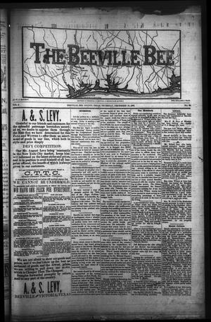 Primary view of object titled 'The Beeville Bee (Beeville, Tex.), Vol. 4, No. 30, Ed. 1 Thursday, December 19, 1889'.