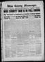 Newspaper: Wise County Messenger. (Decatur, Tex.), Vol. 44, No. 38, Ed. 1 Friday…