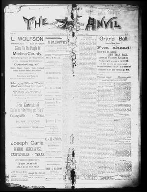 Primary view of The Anvil (Castroville, Tex.), Vol. 6, No. 20, Ed. 1 Friday, January 1, 1892