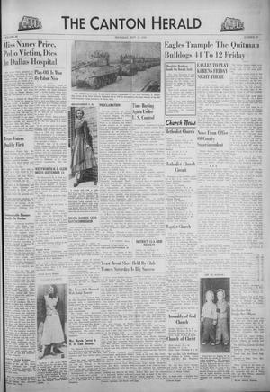 Primary view of object titled 'The Canton Herald (Canton, Tex.), Vol. 66, No. 39, Ed. 1 Thursday, September 23, 1948'.