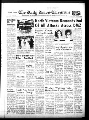 Primary view of object titled 'The Daily News-Telegram (Sulphur Springs, Tex.), Vol. 90, No. 116, Ed. 1 Wednesday, May 15, 1968'.