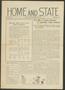 Newspaper: Home and State (Dallas, Tex.), Vol. 16, No. 24, Ed. 1 Friday, April 3…