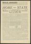 Newspaper: Home and State (Dallas, Tex.), Vol. 17, No. 22, Ed. 1 Saturday, April…