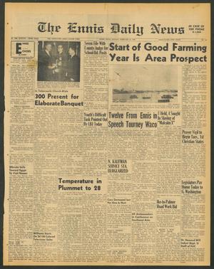 Primary view of object titled 'The Ennis Daily News (Ennis, Tex.), Vol. 75, No. 44, Ed. 1 Monday, February 22, 1965'.
