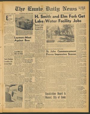Primary view of object titled 'The Ennis Daily News (Ennis, Tex.), Vol. 75, No. 116, Ed. 1 Monday, May 17, 1965'.