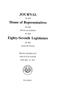 Primary view of Journal of the House of Representatives of the Regular Session of the Eighty-Seventh Legislature of the State of Texas, Volume 5