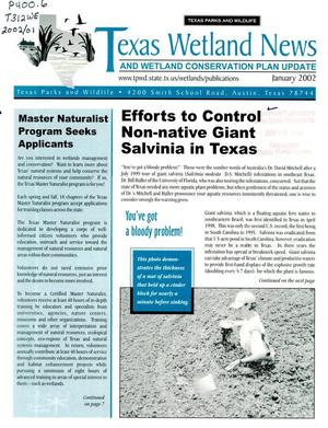 Primary view of object titled 'Texas Wetland News, January 2002'.
