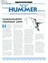 Journal/Magazine/Newsletter: The Texas Hummer, Spring 2010