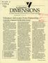 Journal/Magazine/Newsletter: Volunteer Dimensions, August 1993