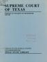Book: Supreme Court of Texas: Indexes to Dockets on Microfiche 1987-88