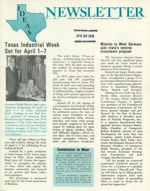 IDEAS Newsletter, Volume 8, Number 3, March 1978