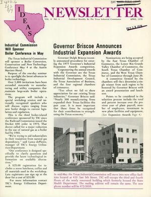 IDEAS Newsletter, Volume 8, Number 4, April 1978
