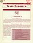Journal/Magazine/Newsletter: The Texas Resource, Volume 2, Number 4, Fall 1995