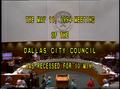 Primary view of Dallas City Council Meeting: May 11, 1994