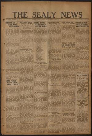 Primary view of object titled 'The Sealy News (Sealy, Tex.), Vol. 47, No. 5, Ed. 1 Friday, April 13, 1934'.