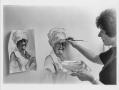 Photograph: Freddie Fisher Painting a Portrait of Jane Boothe