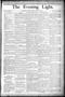 Newspaper: The Evening Light. (San Antonio, Tex.), Vol. 2, No. 11, Ed. 1 Thursda…