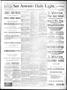 Newspaper: San Antonio Daily Light. (San Antonio, Tex.), Vol. 7, No. 120, Ed. 1 …