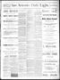 Newspaper: San Antonio Daily Light. (San Antonio, Tex.), Vol. 7, No. 127, Ed. 1 …