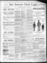 Newspaper: San Antonio Daily Light. (San Antonio, Tex.), Vol. 7, No. 209, Ed. 1 …