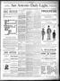 Newspaper: San Antonio Daily Light. (San Antonio, Tex.), Vol. 7, No. 220, Ed. 1 …