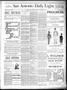 Newspaper: San Antonio Daily Light. (San Antonio, Tex.), Vol. 7, No. 236, Ed. 1 …