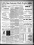 Newspaper: San Antonio Daily Light. (San Antonio, Tex.), Vol. 8, No. 15, Ed. 1 M…
