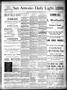 Newspaper: San Antonio Daily Light. (San Antonio, Tex.), Vol. 8, No. 21, Ed. 1 M…