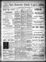 Newspaper: San Antonio Daily Light. (San Antonio, Tex.), Vol. 8, No. 24, Ed. 1 T…