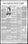 Newspaper: San Antonio Daily Light. (San Antonio, Tex.), Vol. 8, No. 72, Ed. 1 W…
