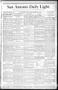 Newspaper: San Antonio Daily Light. (San Antonio, Tex.), Vol. 8, No. 170, Ed. 1 …