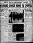 Thumbnail image of item number 1 in: 'The San Antonio Light (San Antonio, Tex.), Vol. 43, No. 201, Ed. 1 Wednesday, August 8, 1923'.