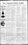 Newspaper: San Antonio Daily Light. (San Antonio, Tex.), Vol. 10, No. 6, Ed. 1 W…