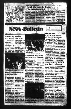 Primary view of object titled 'News Bulletin (Castroville, Tex.), Vol. 34, No. 40, Ed. 1 Thursday, October 14, 1993'.