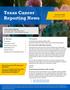 Journal/Magazine/Newsletter: Texas Cancer Reporting News, Volume 24, Number 1, Summer 2022