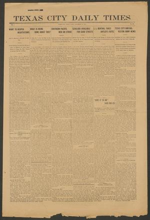 Primary view of object titled 'Texas City Daily Times (Texas City, Tex.), Vol. 1, No. 244, Ed. 1 Friday, November 14, 1913'.