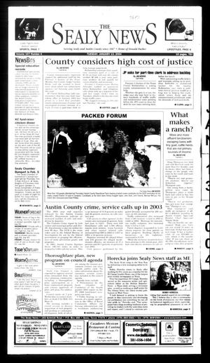 Primary view of object titled 'The Sealy News (Sealy, Tex.), Vol. 117, No. 4, Ed. 1 Tuesday, January 13, 2004'.